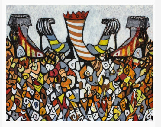 Acording to Caro Emerald "Night Like This". painting