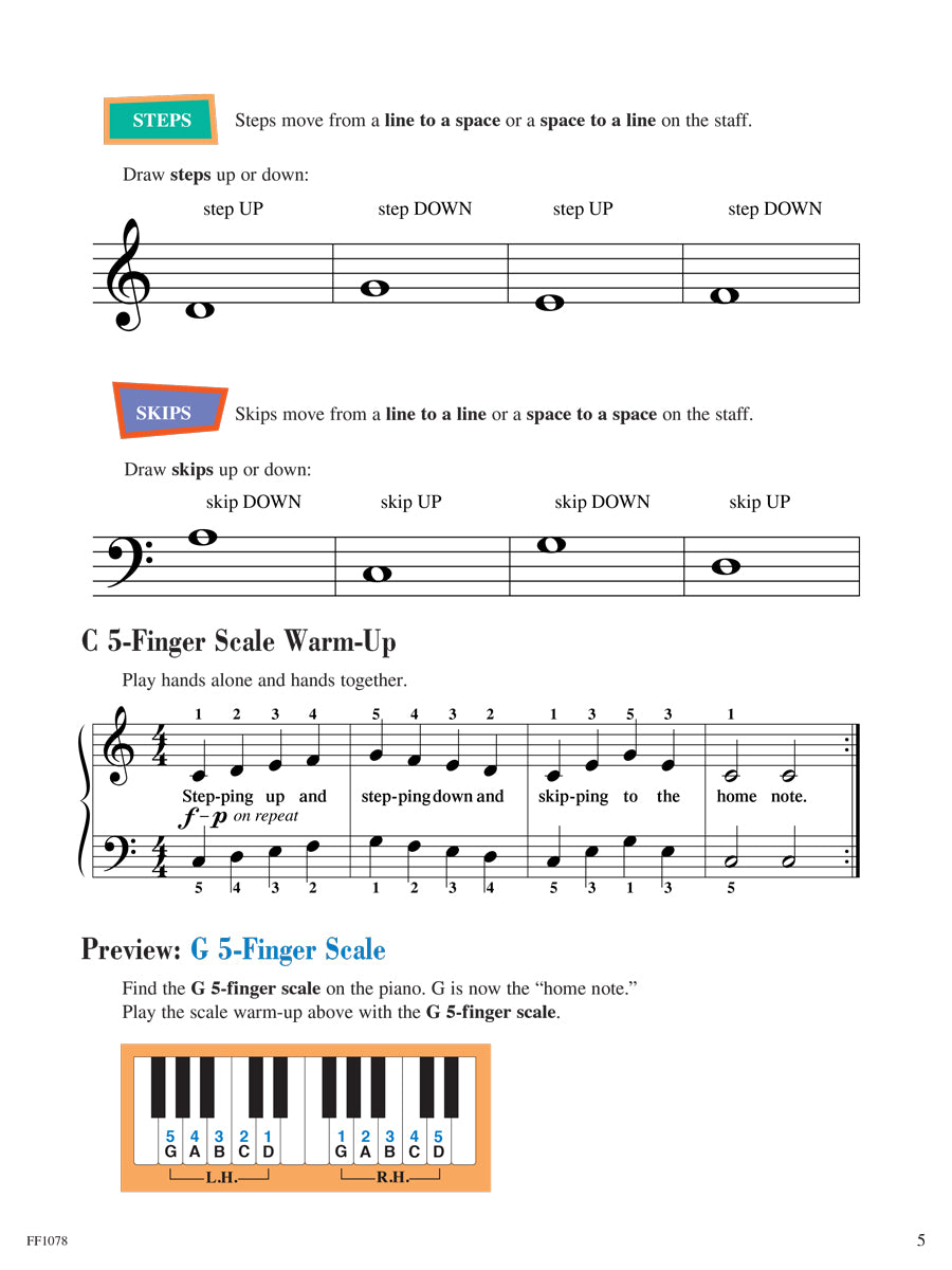 Piano Adventures® Level 1 Lesson Book