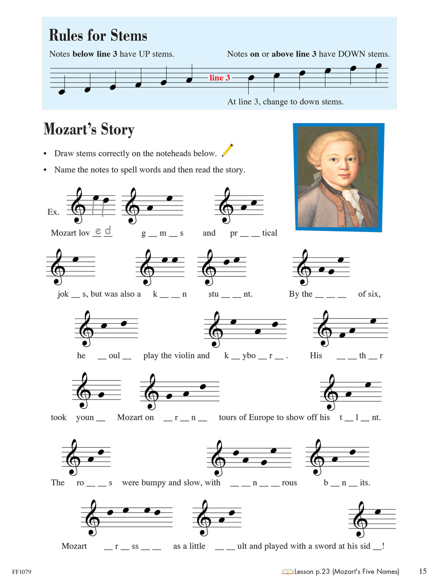 Piano Adventures® Level 1 Theory Book