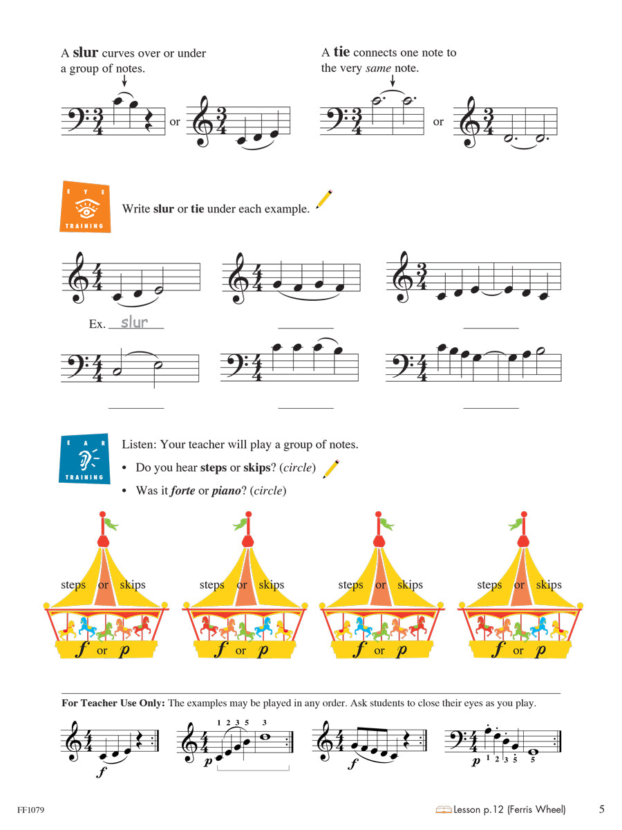Piano Adventures® Level 1 Theory Book