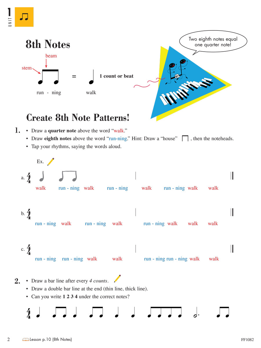 Piano Adventures® Level 2A Theory Book