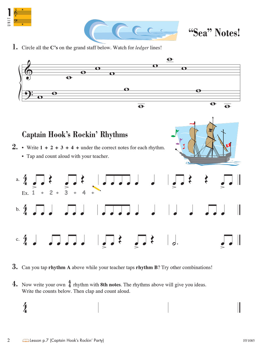 Piano Adventures® Level 2B Theory Book