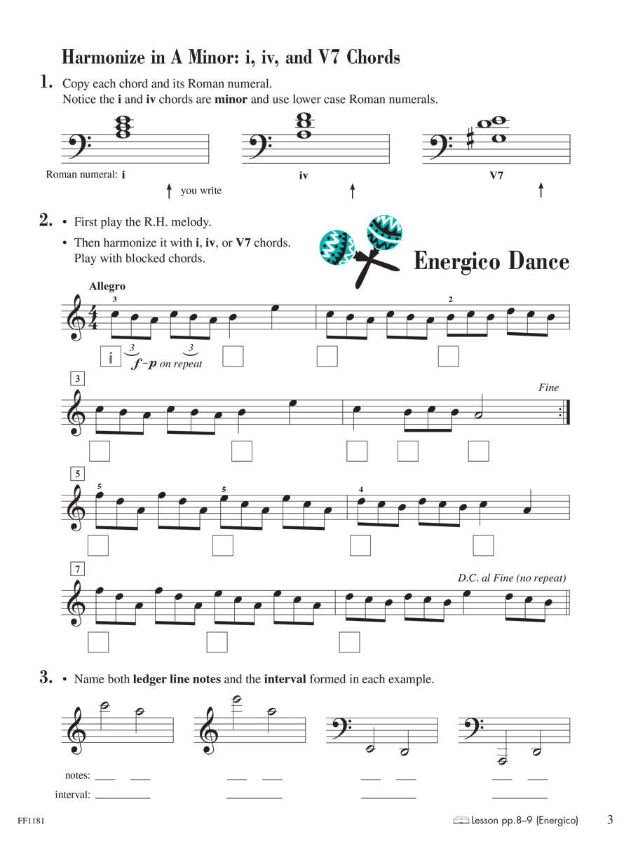 Piano Adventures® Level 3B Theory Book