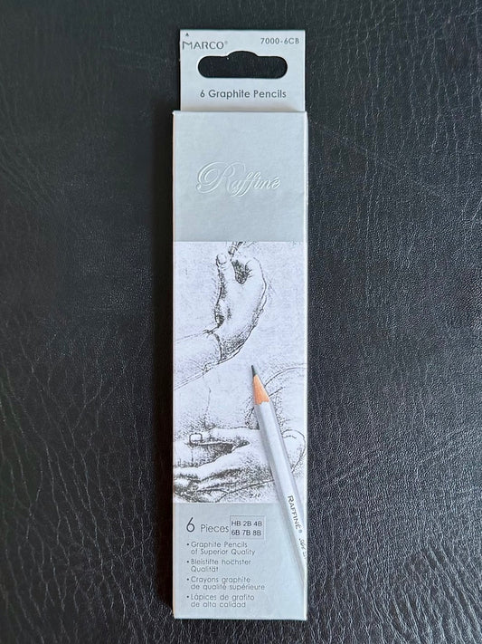 Raffine 6 Graphite Pencil Set